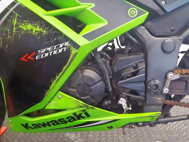 JKAEX8A17EA006932 - 2014 KAWASAKI EX300 A GREEN photo 6