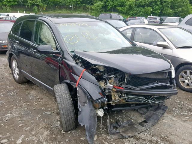 5J6RE4H77AL075855 - 2010 HONDA CR-V EXL BLACK photo 1