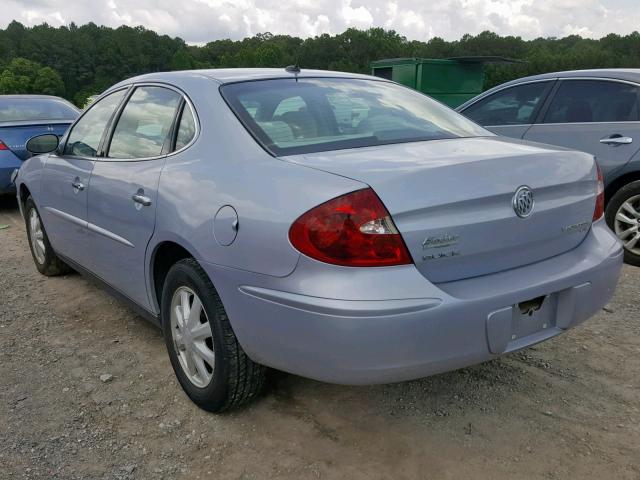 2G4WC582X61247314 - 2006 BUICK LACROSSE C BLUE photo 3