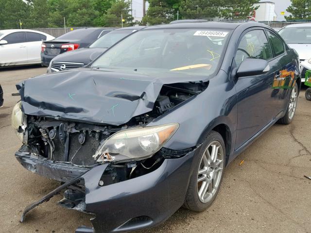 JTKDE177760122951 - 2006 TOYOTA SCION TC GRAY photo 2