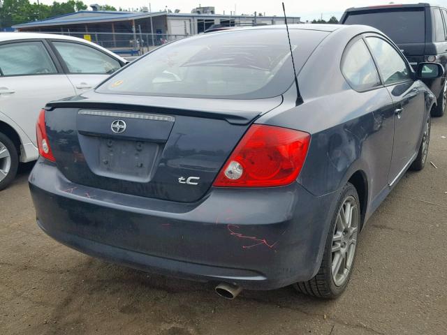 JTKDE177760122951 - 2006 TOYOTA SCION TC GRAY photo 4