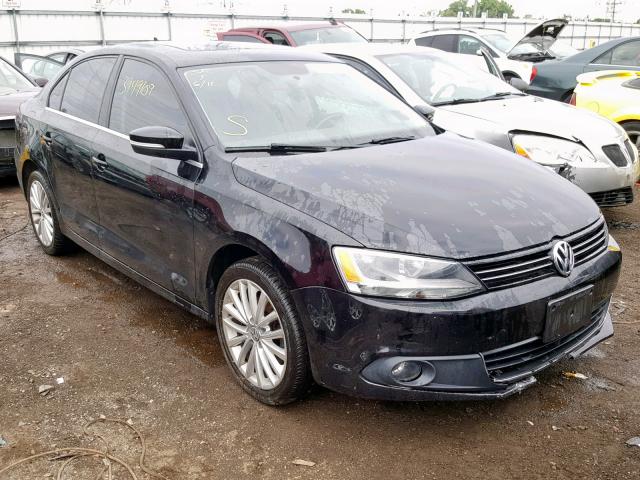 3VWLL7AJXDM306272 - 2013 VOLKSWAGEN JETTA TDI BLACK photo 1