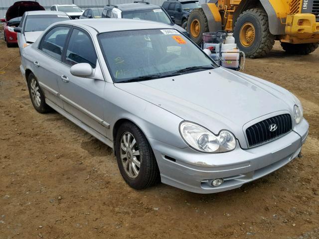 KMHWF25H82A661500 - 2002 HYUNDAI SONATA GL SILVER photo 1