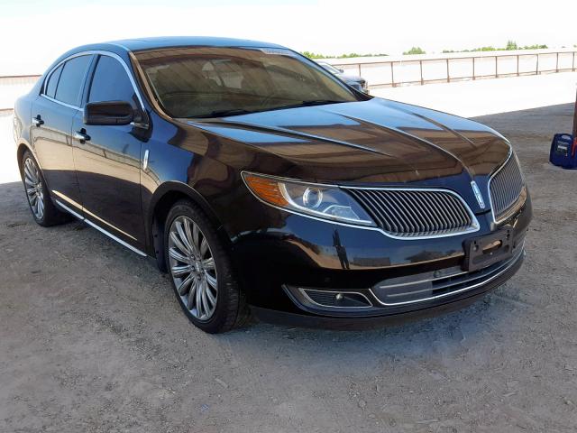 1LNHL9DK4DG609661 - 2013 LINCOLN MKS BLACK photo 1