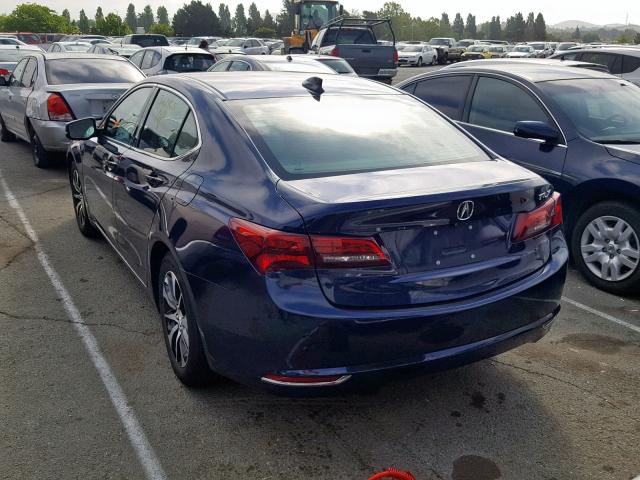 19UUB1F38FA026899 - 2015 ACURA TLX BLUE photo 3