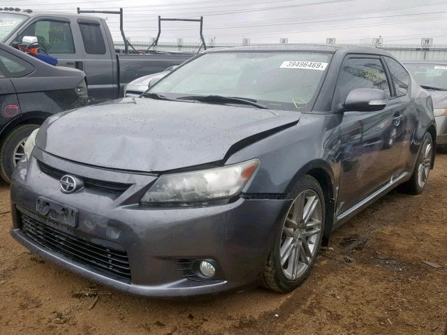 JTKJF5C74B3005995 - 2011 TOYOTA SCION TC ნაცრისფერი ფოტო 2