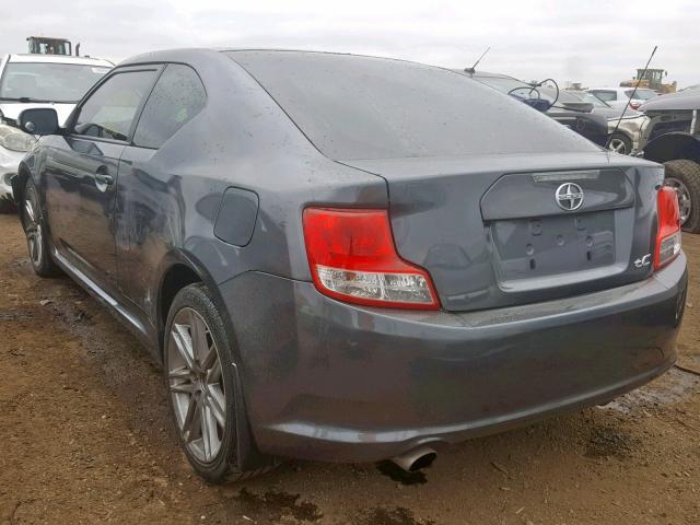 JTKJF5C74B3005995 - 2011 TOYOTA SCION TC ნაცრისფერი ფოტო 3