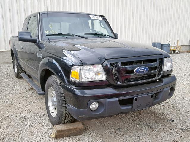 1FTKR4EE2BPA18214 - 2011 FORD RANGER SUP BLACK photo 1