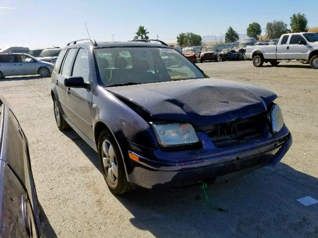 WVWSL61J04W024487 - 2004 VOLKSWAGEN JETTA GLS BLUE photo 1