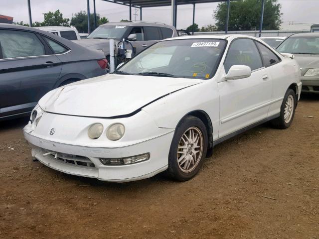 JH4DC44541S000125 - 2001 ACURA INTEGRA LS WHITE photo 2