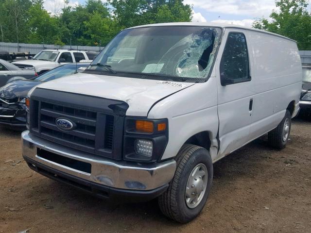 1FTSE3EL0ADA92896 - 2010 FORD ECONOLINE WHITE photo 2