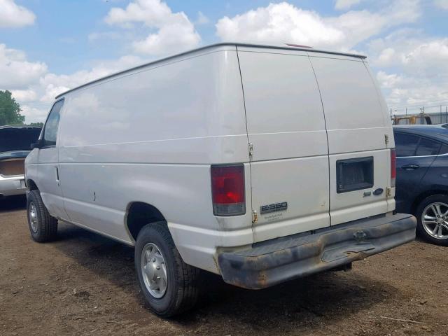 1FTSE3EL0ADA92896 - 2010 FORD ECONOLINE WHITE photo 3