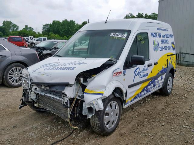 NM0LS7DN4DT168974 - 2013 FORD TRANSIT CO WHITE photo 2