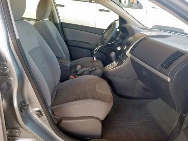 3N1AB6AP5CL719784 - 2012 NISSAN SENTRA 2.0 SILVER photo 5