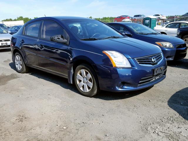 3N1AB6AP3CL606190 - 2012 NISSAN SENTRA 2.0 BLUE photo 1