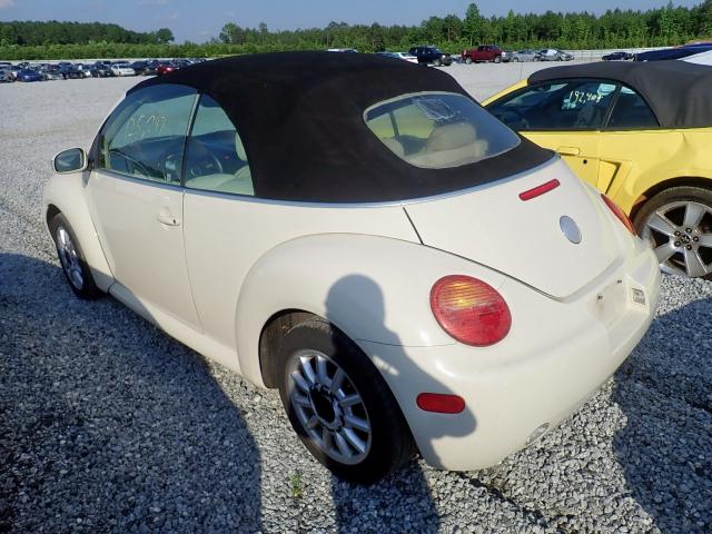 3VWCM31Y04M351546 - 2004 VOLKSWAGEN NEW BEETLE კრემისფერი ფოტო 3