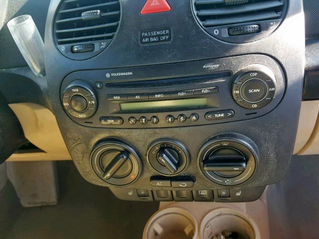 3VWCM31Y04M351546 - 2004 VOLKSWAGEN NEW BEETLE კრემისფერი ფოტო 9