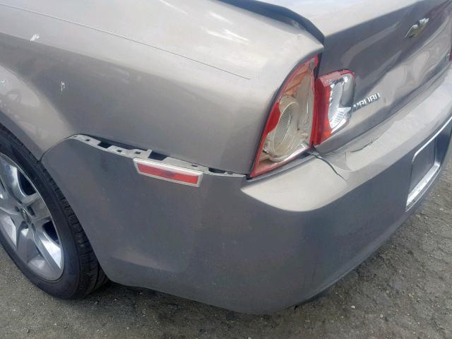 1G1ZH57B98F238242 - 2008 CHEVROLET MALIBU 1LT 米色 照片 9