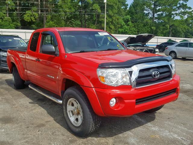 5TETU62N05Z073826 - 2005 TOYOTA TACOMA PRE RED photo 1