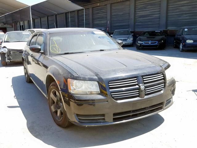 2D4FV47T68H111892 - 2008 DODGE MAGNUM BLACK photo 1