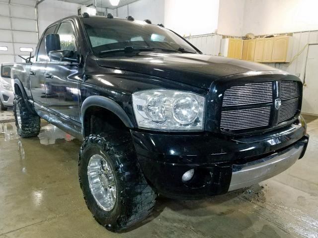 3D7KS28CX6G169921 - 2006 DODGE RAM 2500 S შავი ფოტო 1
