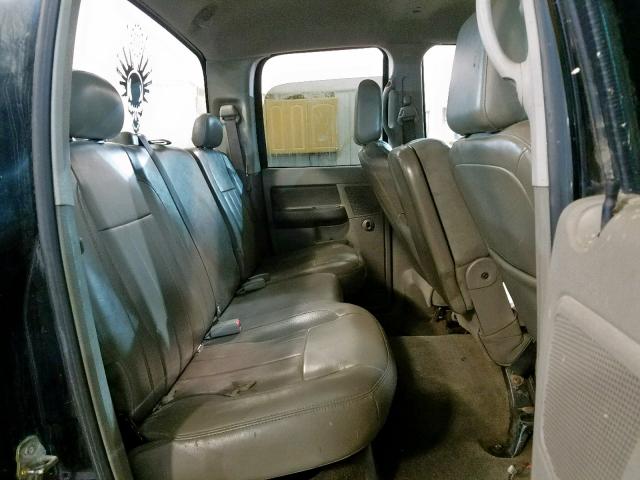 3D7KS28CX6G169921 - 2006 DODGE RAM 2500 S შავი ფოტო 6