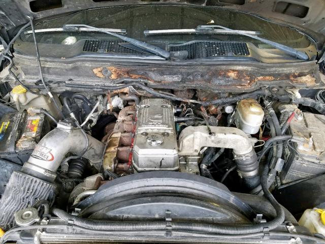 3D7KS28CX6G169921 - 2006 DODGE RAM 2500 S შავი ფოტო 7
