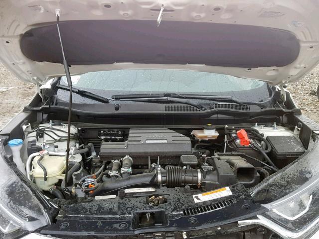 2HKRW2H89JH654155 - 2018 HONDA CR-V EXL WHITE photo 7