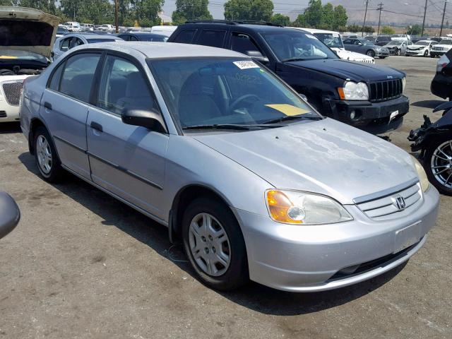 2HGES15201H582843 - 2001 HONDA CIVIC DX SILVER photo 1