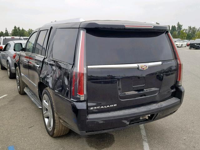 1GYS4BKJ5JR362329 - 2018 CADILLAC ESCALADE L BLACK photo 3