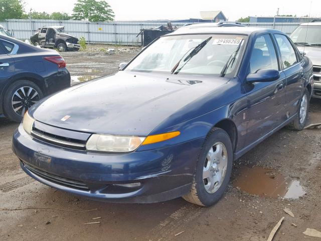 1G8JW52R7YY615289 - 2000 SATURN LS2 BLUE photo 2