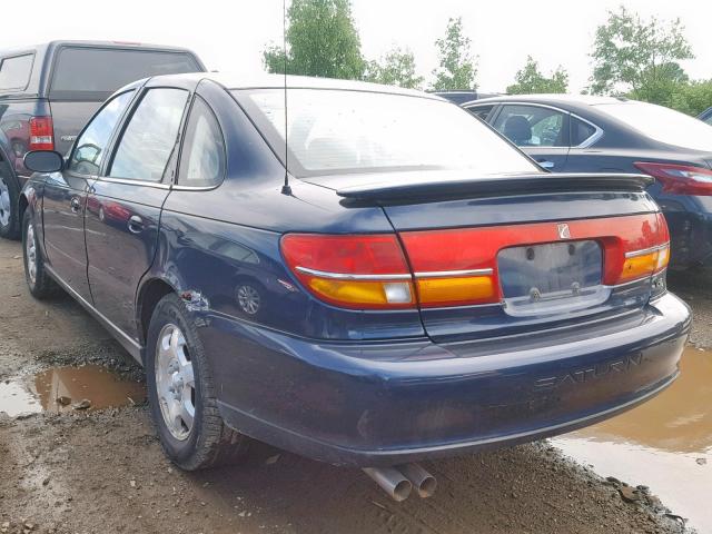 1G8JW52R7YY615289 - 2000 SATURN LS2 BLUE photo 3