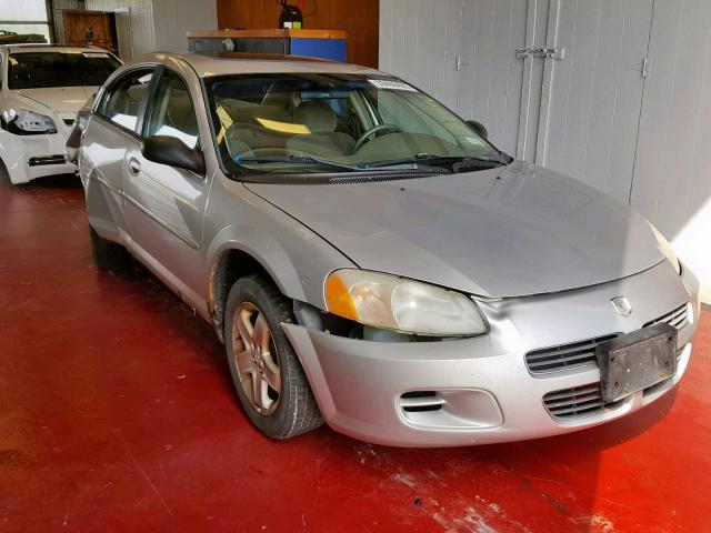 1B3EL46X12N211398 - 2002 DODGE STRATUS SE SILVER photo 1