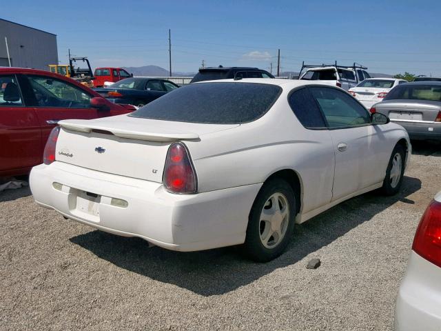 2G1WX15K959132167 - 2005 CHEVROLET MONTE CARL WHITE photo 4