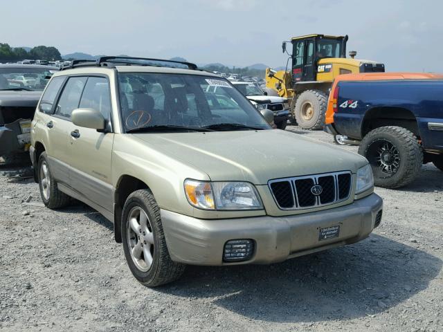 JF1SF65561H754091 - 2001 SUBARU FORESTER S GOLD photo 1