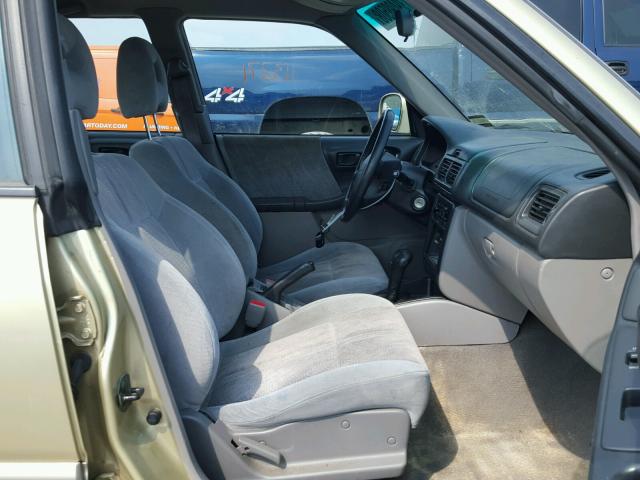 JF1SF65561H754091 - 2001 SUBARU FORESTER S GOLD photo 5