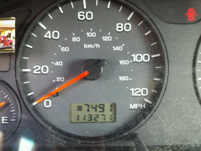 JF1SF65561H754091 - 2001 SUBARU FORESTER S GOLD photo 8