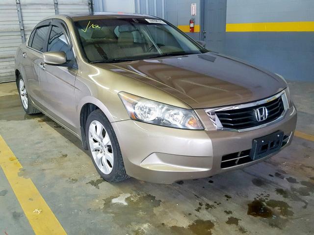 1HGCP26879A121554 - 2009 HONDA ACCORD EXL GOLD photo 1