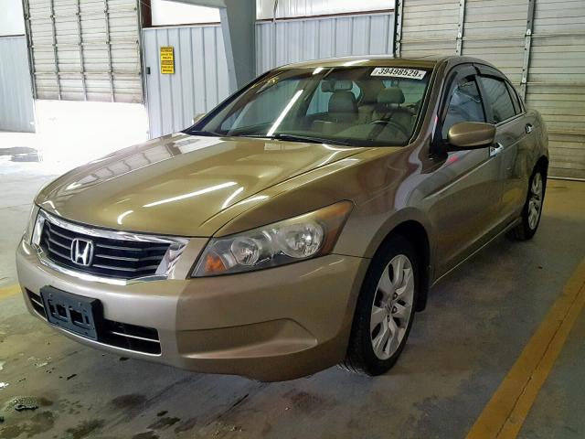 1HGCP26879A121554 - 2009 HONDA ACCORD EXL GOLD photo 2