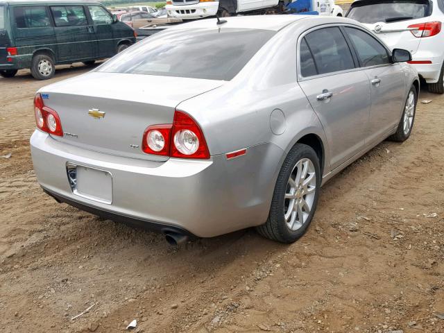 1G1ZK57788F213393 - 2008 CHEVROLET MALIBU LTZ ვერცხლისფერი ფოტო 4
