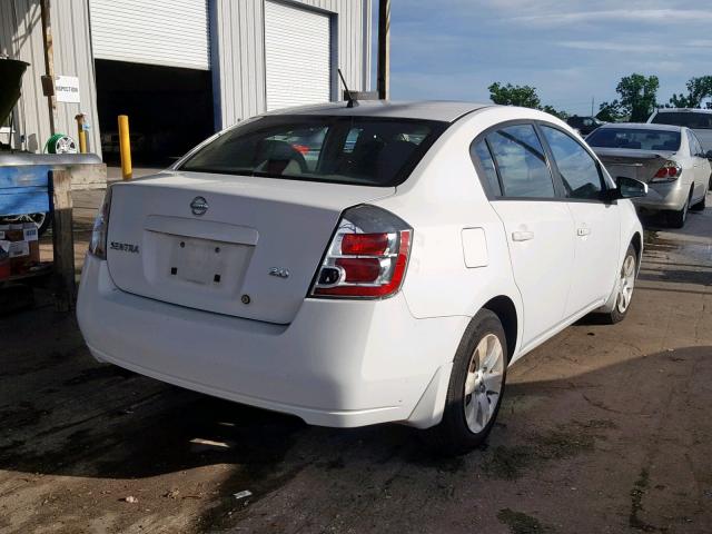 3N1AB61E07L648739 - 2007 NISSAN SENTRA 2.0 WHITE photo 4