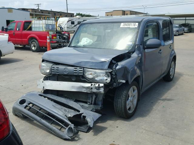 JN8AZ2KR3DT303154 - 2013 NISSAN CUBE S GRAY photo 2