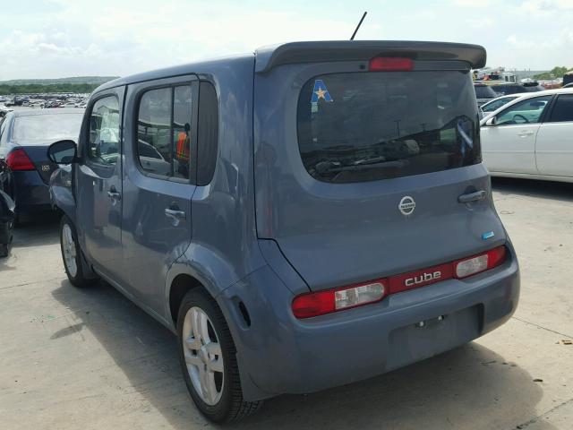 JN8AZ2KR3DT303154 - 2013 NISSAN CUBE S GRAY photo 3