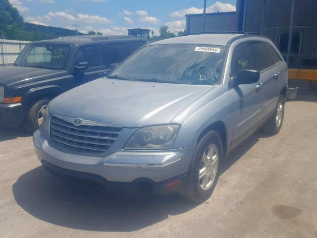 2A8GF68486R613126 - 2006 CHRYSLER PACIFICA T BLUE photo 2