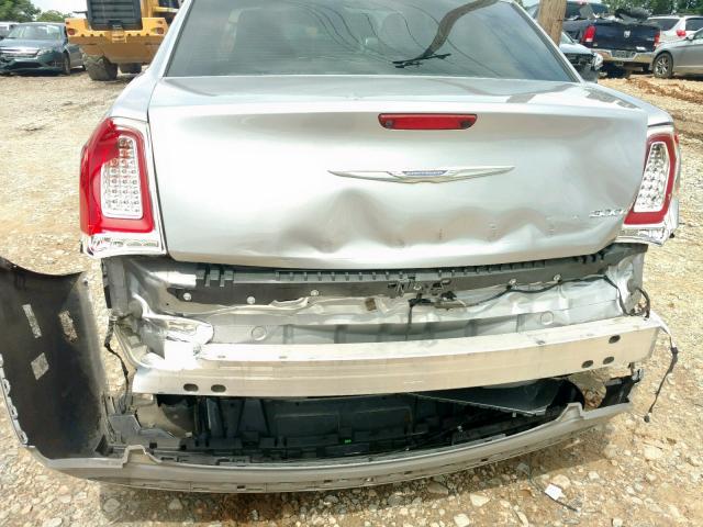 2C3CCAAG4FH930191 - 2015 CHRYSLER 300 LIMITE SILVER photo 9