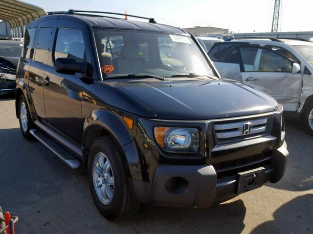 5J6YH17758L006482 - 2008 HONDA ELEMENT EX BLACK photo 1