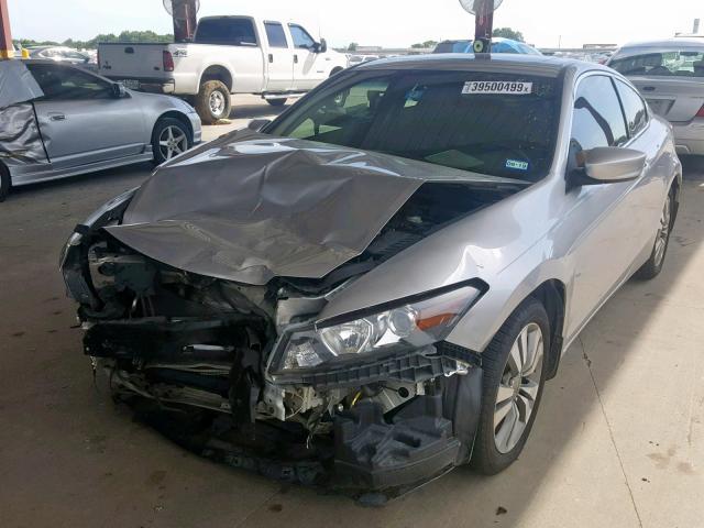 1HGCS1B88CA000540 - 2012 HONDA ACCORD EXL SILVER photo 2