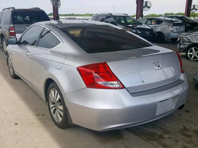 1HGCS1B88CA000540 - 2012 HONDA ACCORD EXL SILVER photo 3