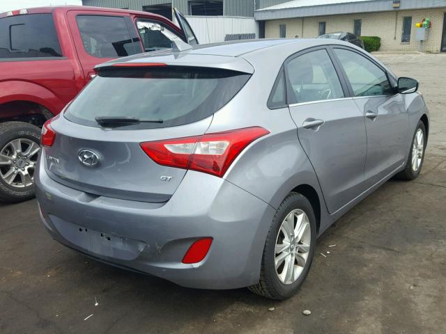 KMHD35LE1DU054124 - 2013 HYUNDAI ELANTRA GT GRAY photo 4