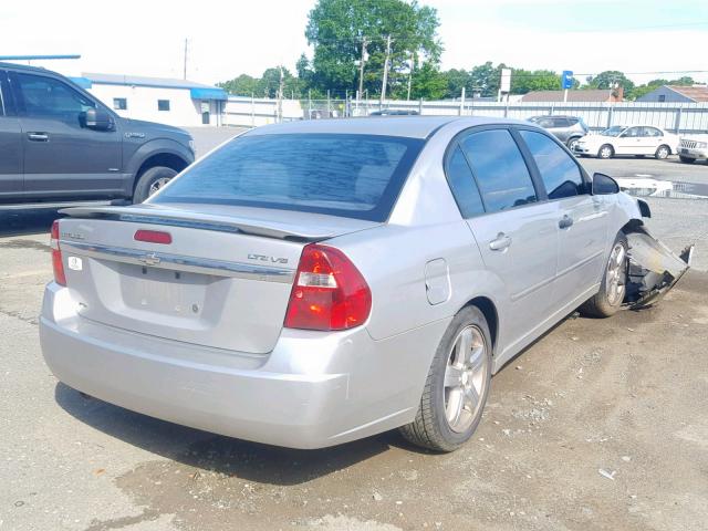 1G1ZU53856F152302 - 2006 CHEVROLET MALIBU LTZ ვერცხლისფერი ფოტო 4